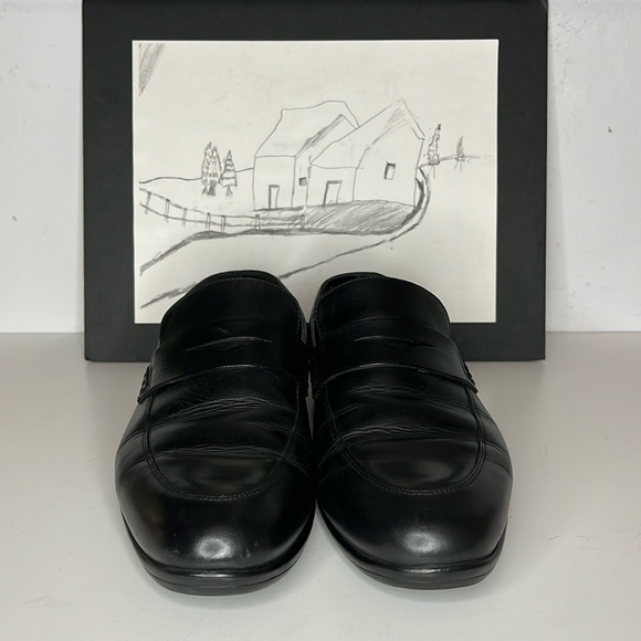 Allen Edmonds Black Lake Como slip on Loafers Men’s Size 8 - Picture 2 of 15